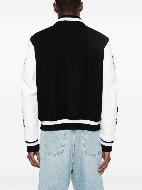 Off-White
Lea appliqué varsity jacket