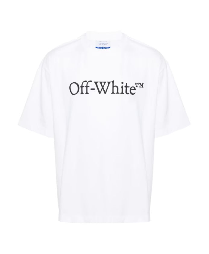 OFF WHITE LOGO PRINT CREW NECK T-SHIRTS