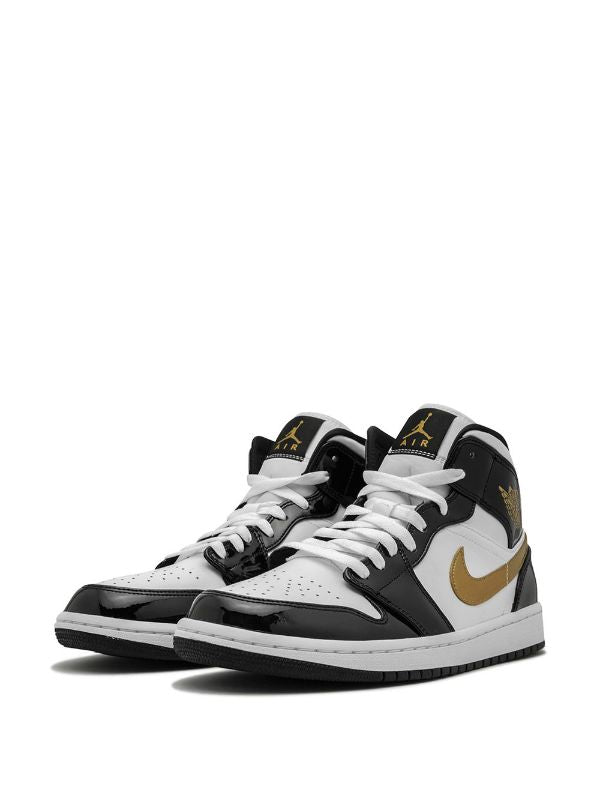 Jordan
Air Jordan 1 Mid SE &quot;Black/Gold Patent Leather&quot;