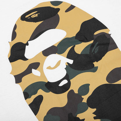 1st Camo By Bathing Ape Tee - White/Yellow