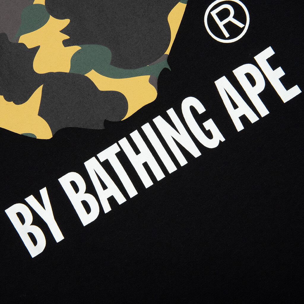 1st Camo by Bathing Ape Tee - Black/Yellow