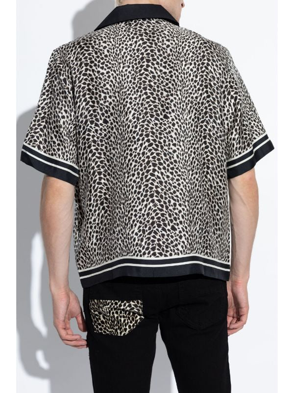 AMIRI
Leopard bowling shirt