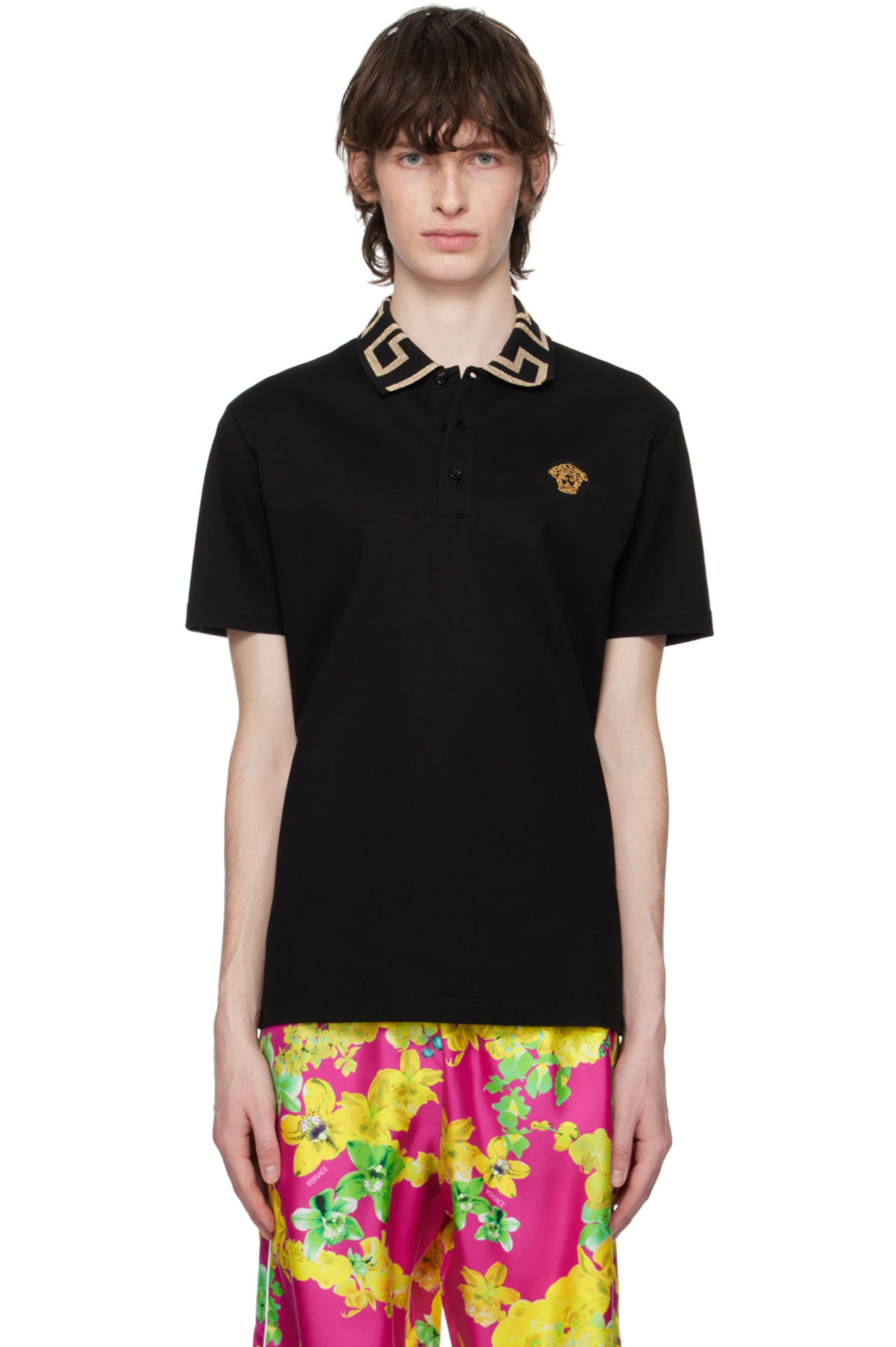 VERSACE
Black Greca Polo