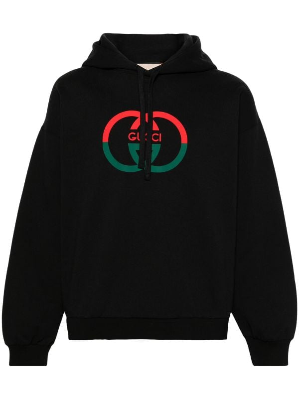 Gucci
Interlocking G-print cotton hoodie