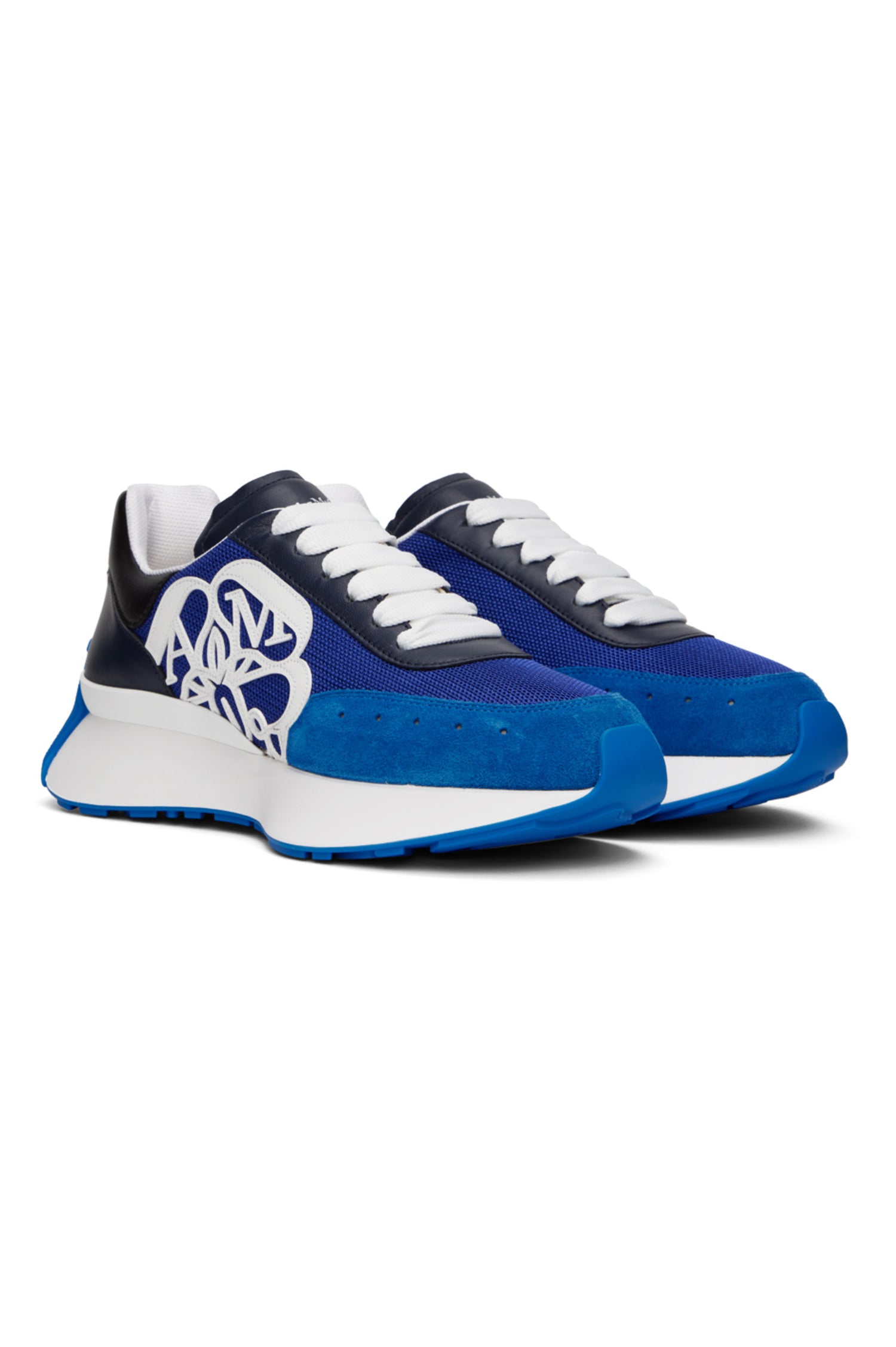 ALEXANDER MCQUEEN
Blue Sprint Runner Sneakers