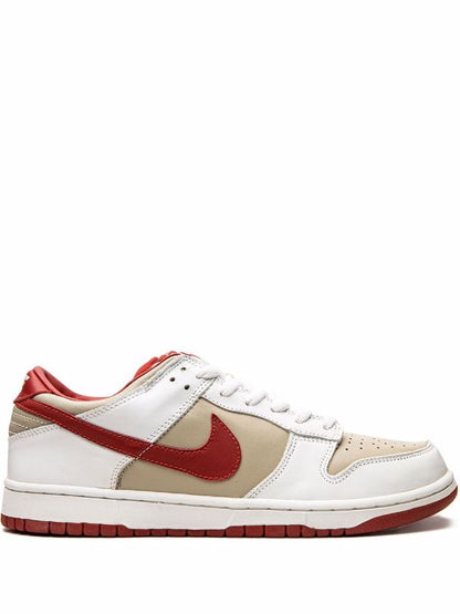 Nike
Dunk Low Pro &quot;Light Stone/Varsity Red&quot; sneakers