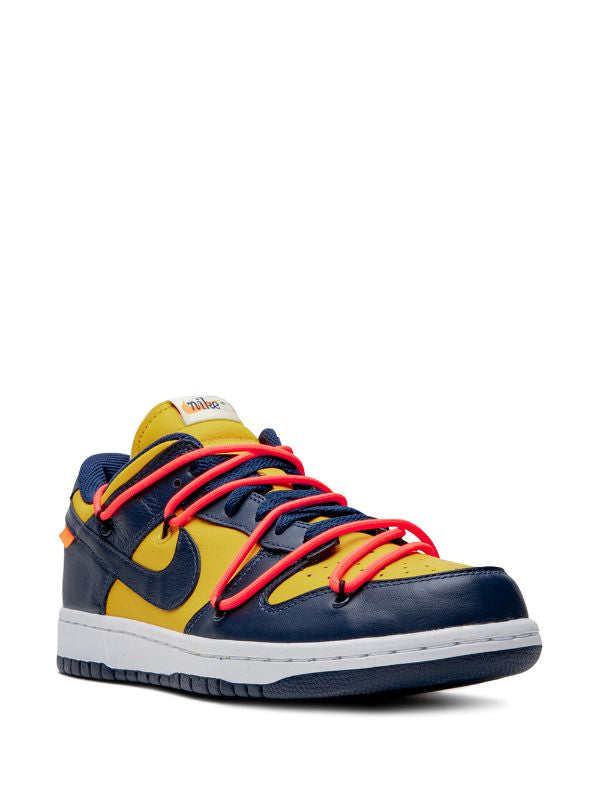 Nike X Off-White
Dunk Low &quot;University Gold&quot; sneakers