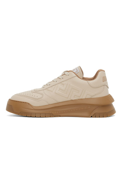 VERSACE
Beige Greca Odissea Sneakers