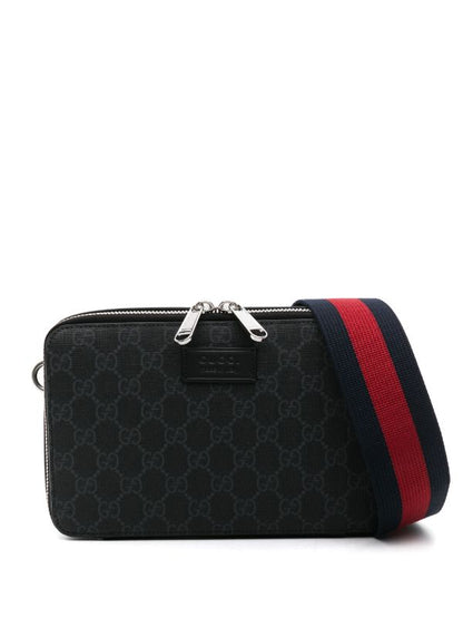 Gucci
mini GG Supreme leather shoulder bag