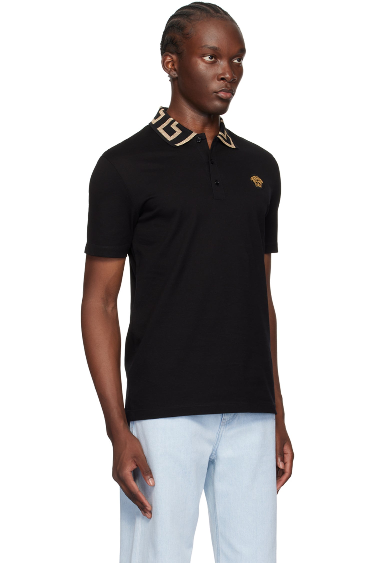 VERSACE
Black Greca Polo