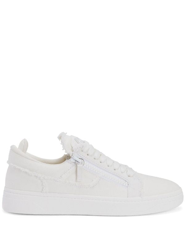 Giuseppe Zanotti
Gz94 frayed-edge sneakers