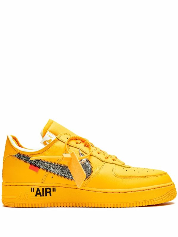 Nike X Off-White
Air Force 1 Low &quot;University Gold&quot; sneakers