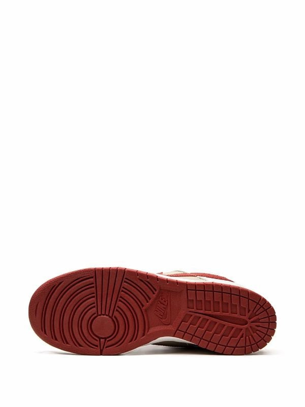 Nike
Dunk Low Pro &quot;Light Stone/Varsity Red&quot; sneakers