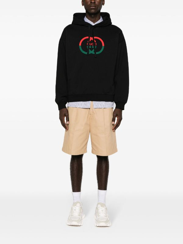 Gucci
Interlocking G-print cotton hoodie