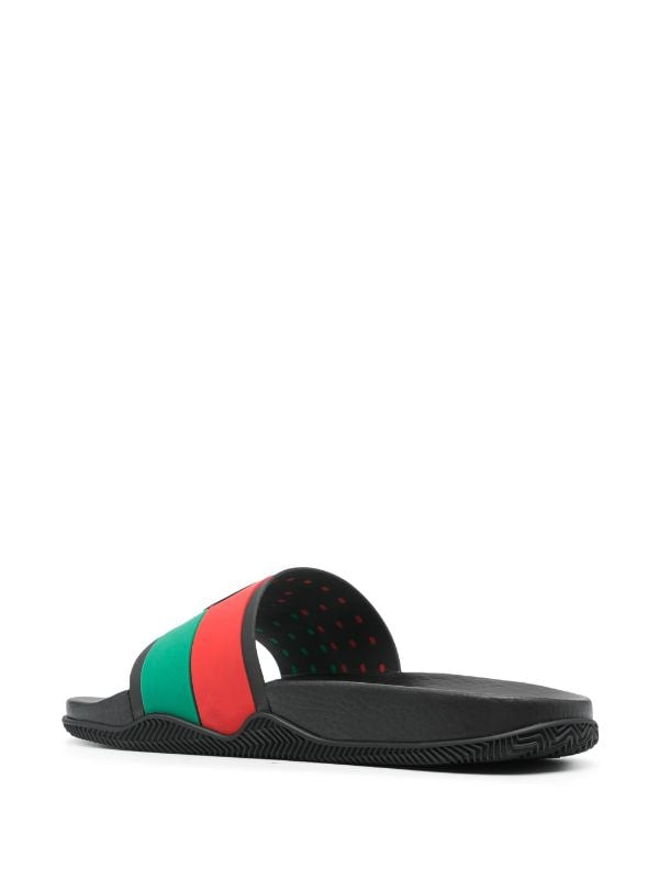 Gucci
Interlocking-G Web-Stripe slides