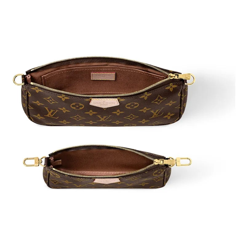 LOUIS VUITTON Multi Pochette Accessories Monogram Khaki