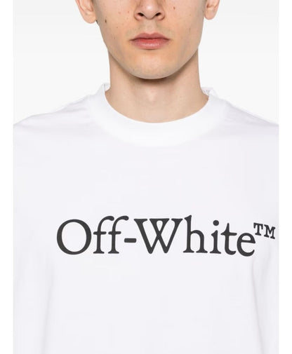 OFF WHITE LOGO PRINT CREW NECK T-SHIRTS