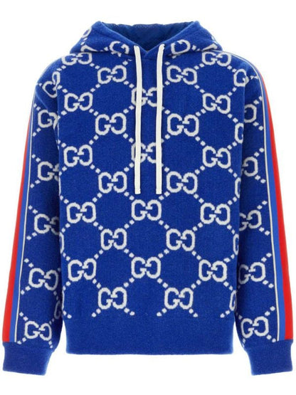 Gucci
GG jacquard knitted hoodie