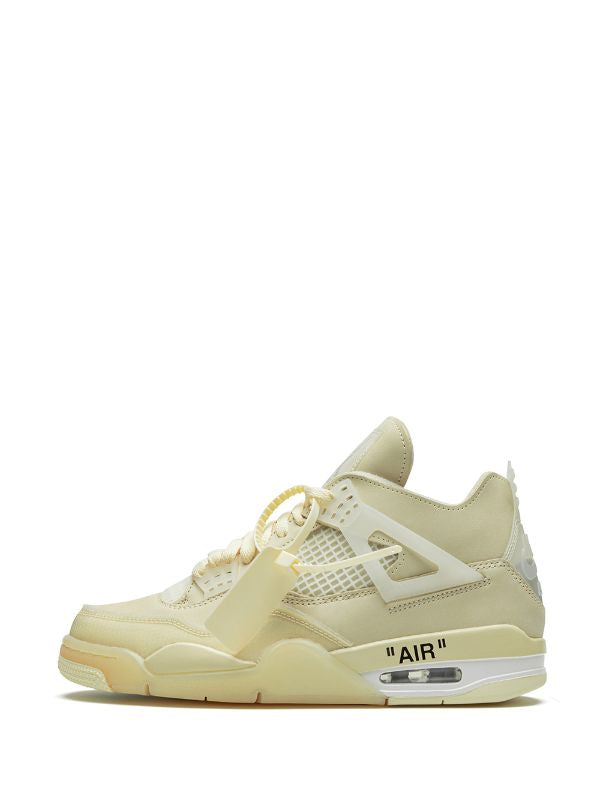 Jordan
x Off-White Air Jordan 4 Retro SP &quot;Sail&quot; sneakers