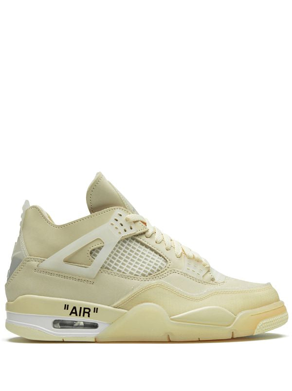 Jordan
x Off-White Air Jordan 4 Retro SP &quot;Sail&quot; sneakers