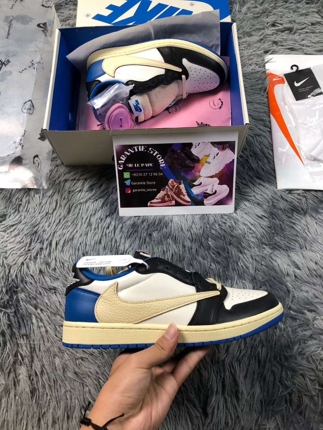 Jordan 
x Travis Scott x Fragment Air Jordan 1 Low OG SP sneakers