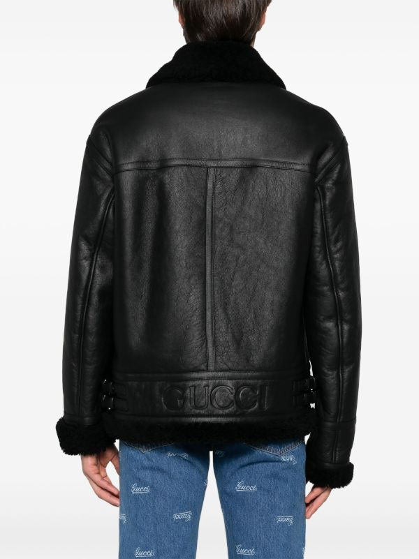 Gucci
leather jacket