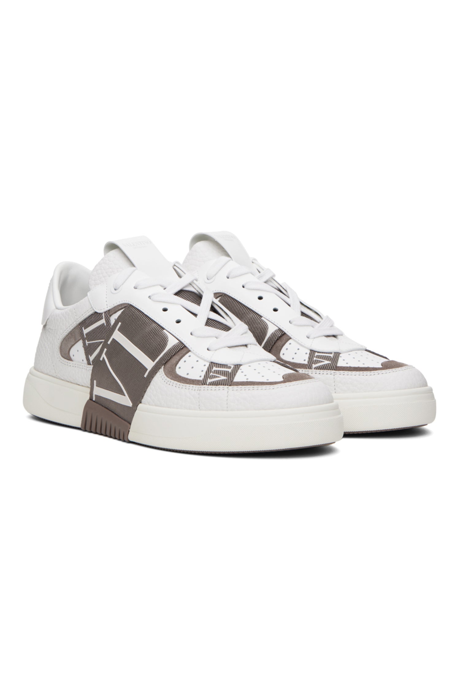 VALENTINO GARAVANI
White &amp; Gray VL7N Sneakers