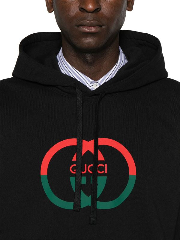 Gucci
Interlocking G-print cotton hoodie