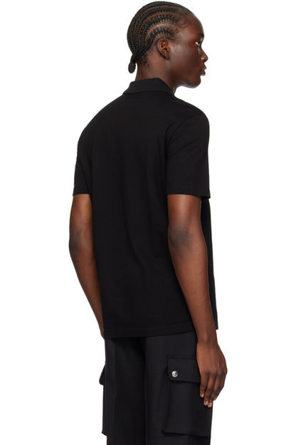 VERSACE
Black Embroidered Logo Polo