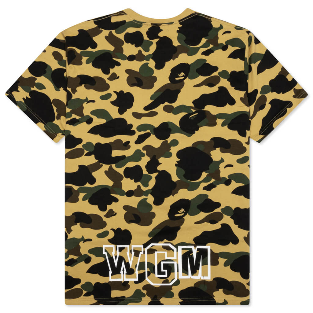 1st Camo Shark Tee - Yellow