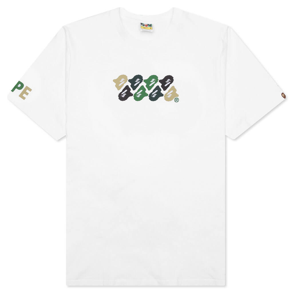 Abc Camo Tee - White/Green