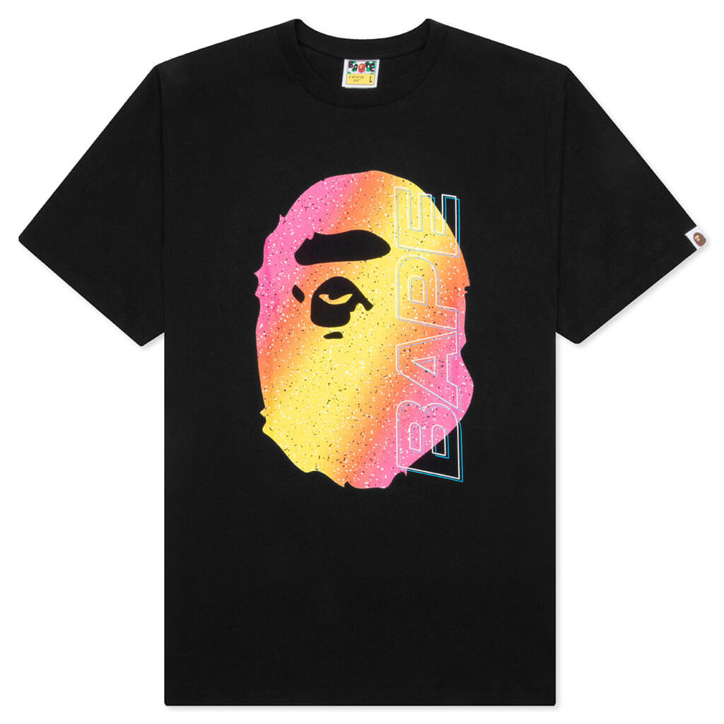 Bape Electro Neon Tee - Black