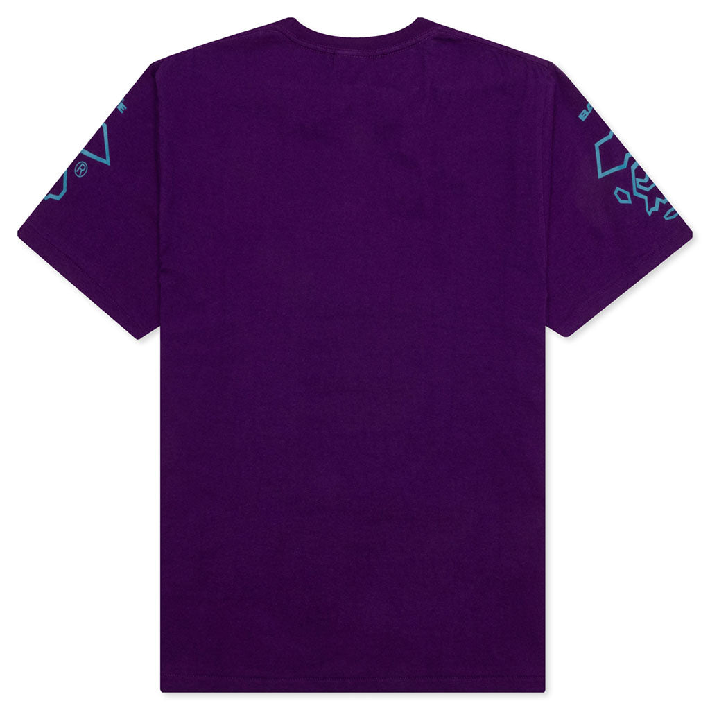 Bape Football Tee - Purple