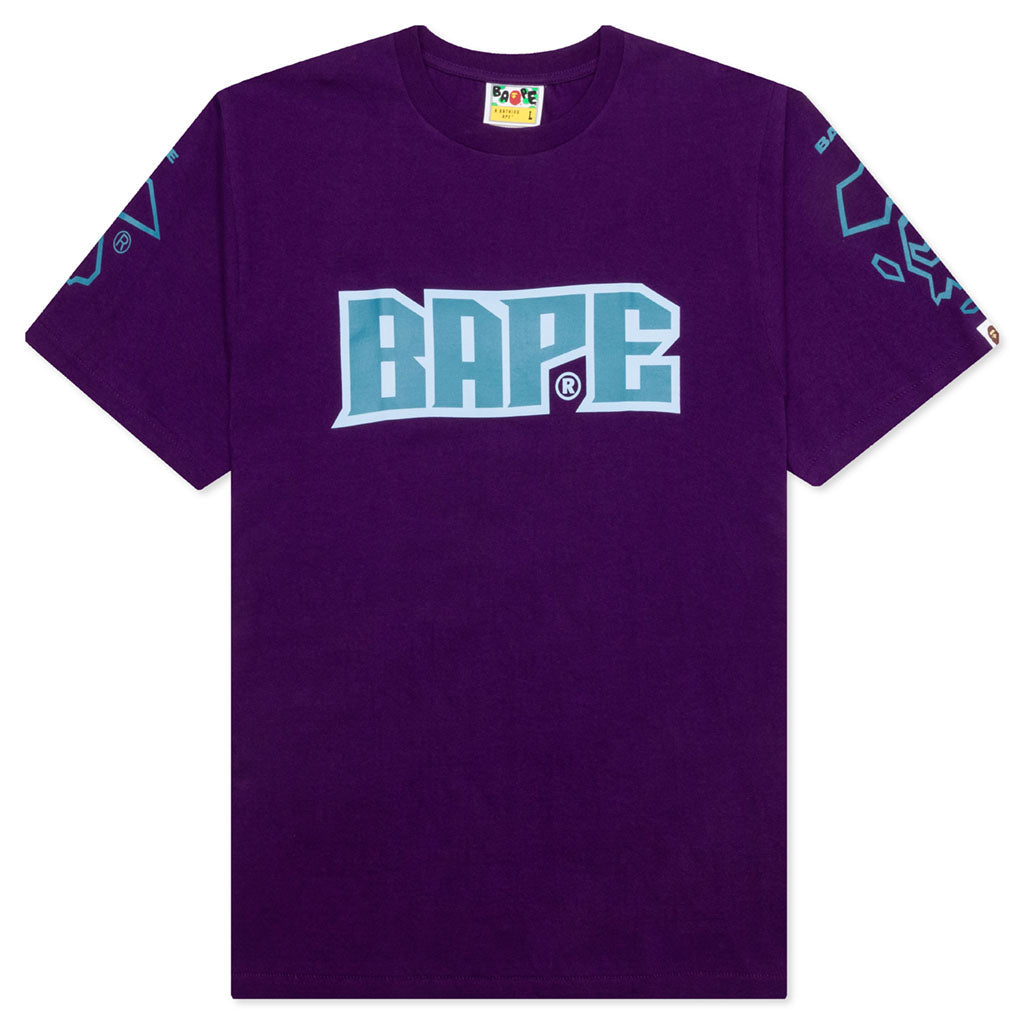 Bape Football Tee - Purple