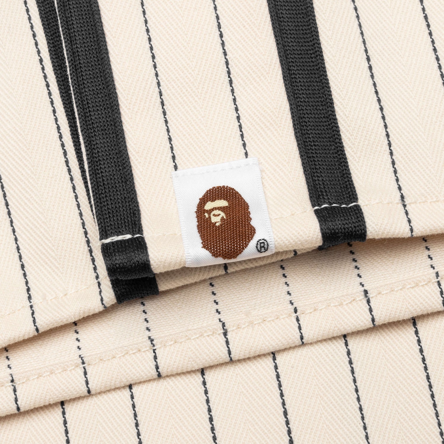 A Bathing Ape Baseball Shirt - Ivory