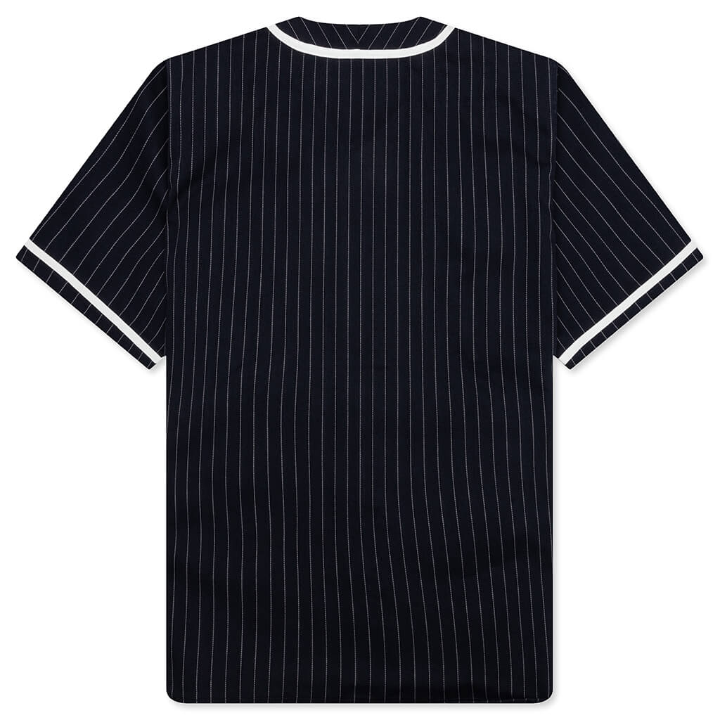 A Bathing Ape Baseball Shirt - Navy