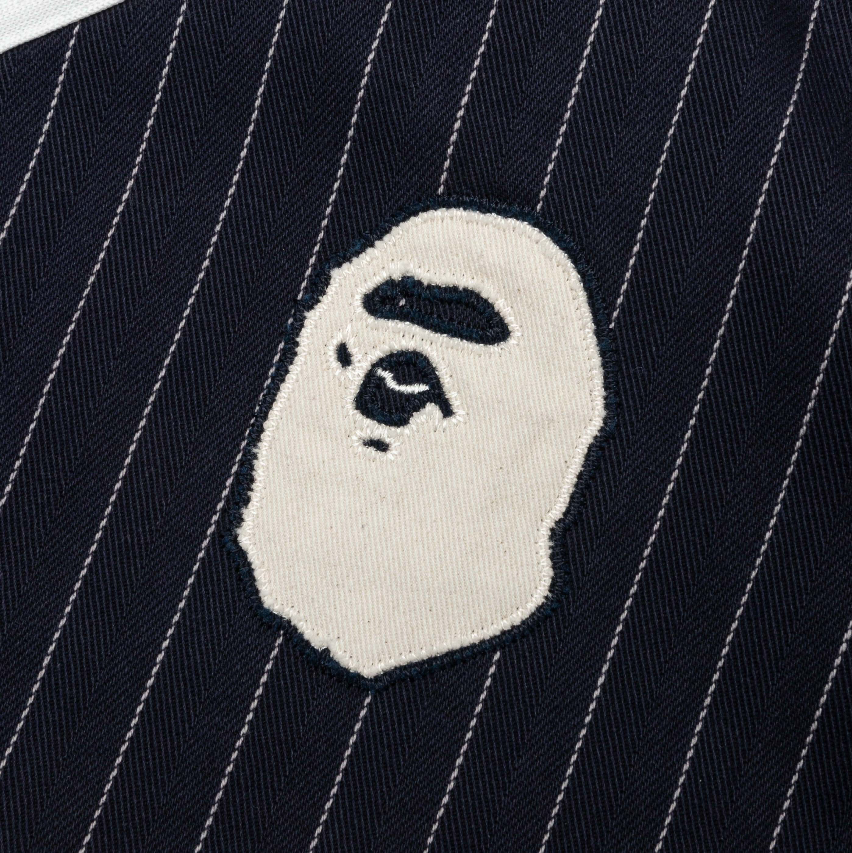 A Bathing Ape Baseball Shirt - Navy