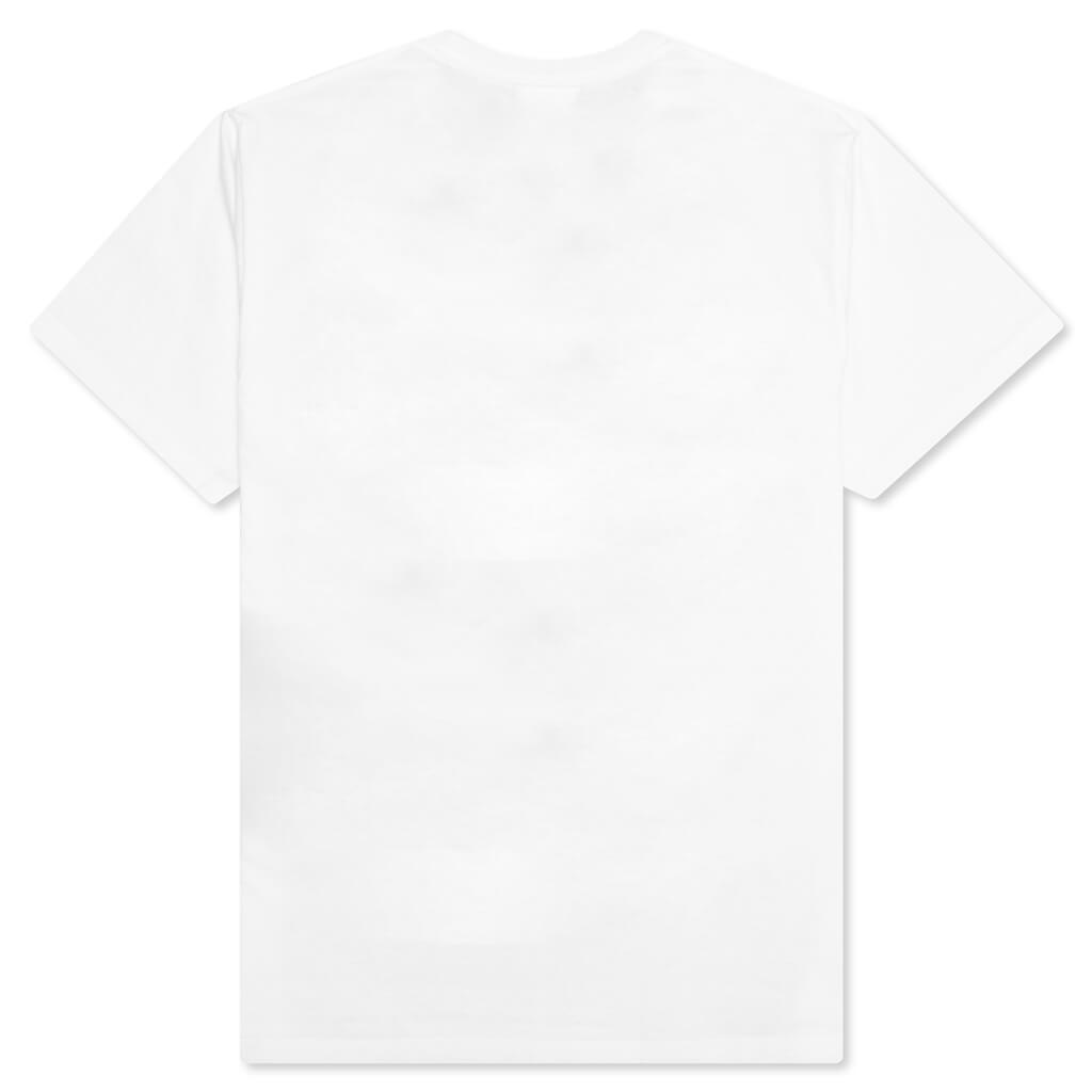 Woodland Camo College Tee  - White