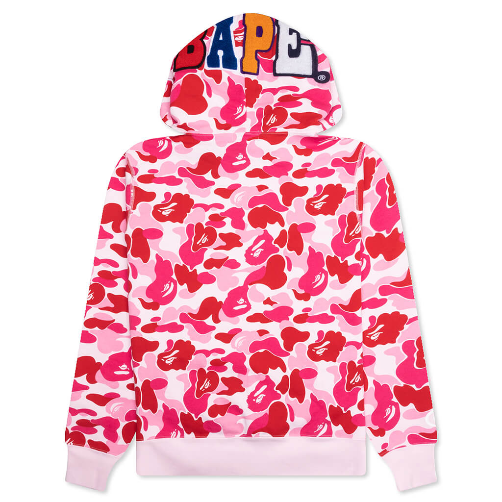 ABC Camo 2nd APE Pullover Hoodie - Pink