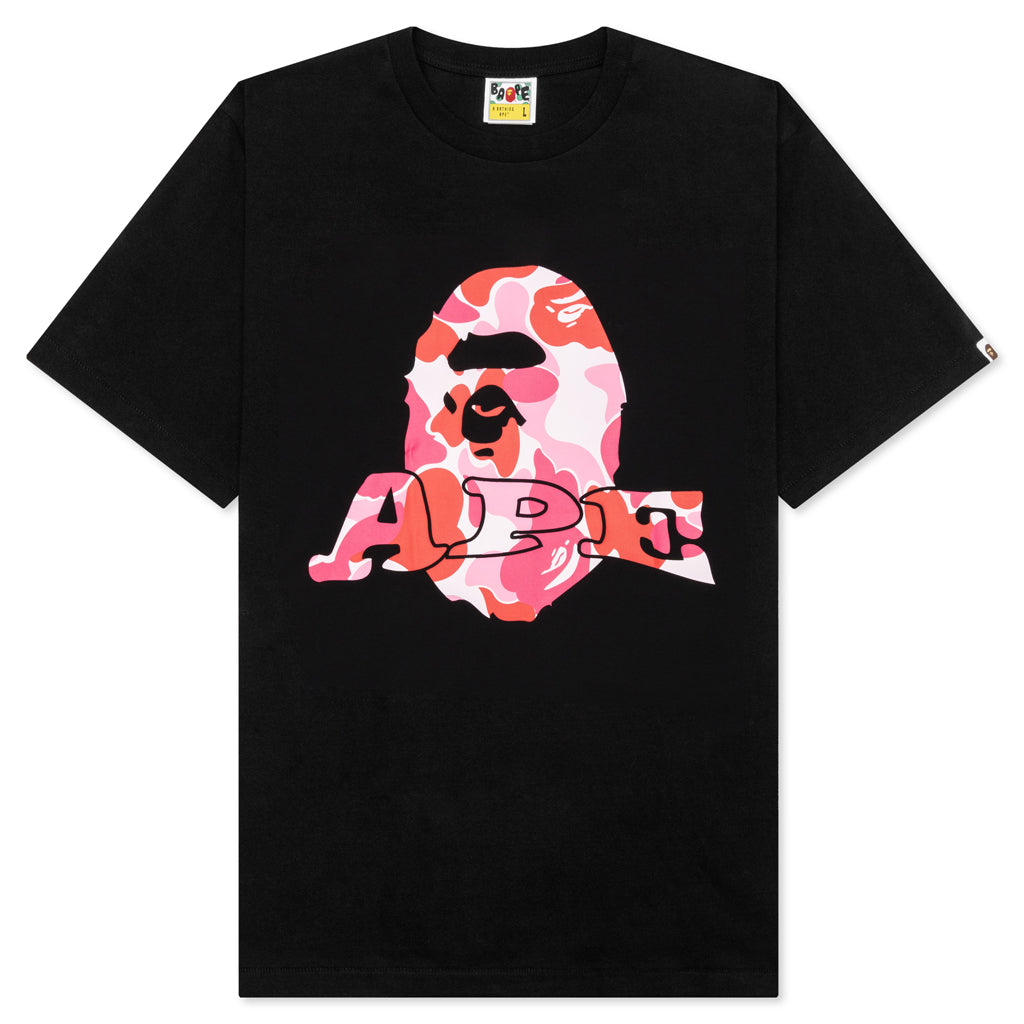 Abc Camo Ape Head Relaxed Fit Tee - Black