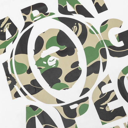 Abc Camo Ape Head Relaxed Fit Tee - White