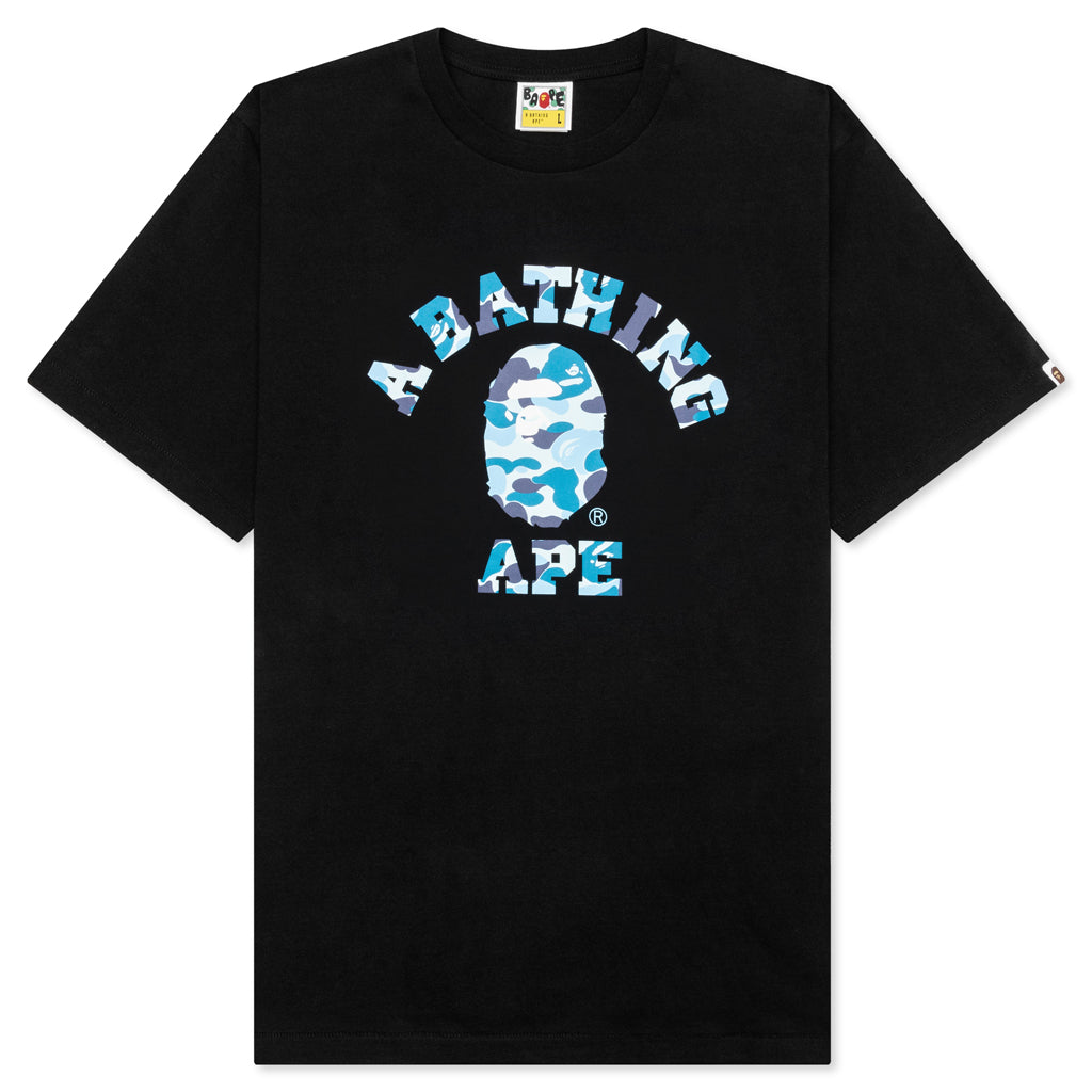 Abc Camo College Tee - Black/Blue