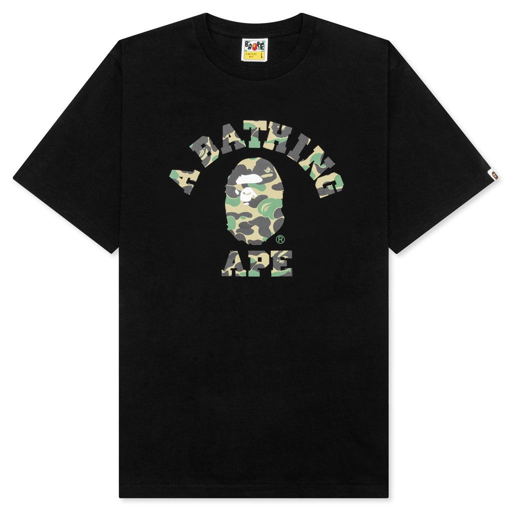 Abc Camo College Tee - Black/Green