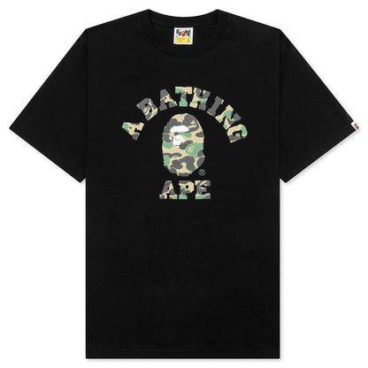 Abc Camo College Tee - Black/Green