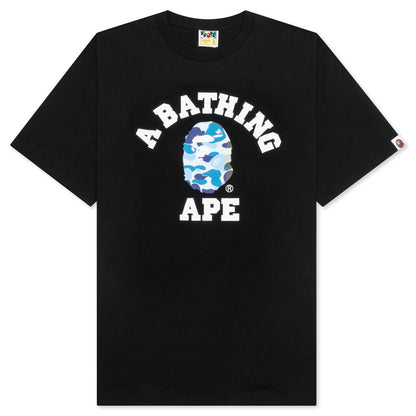 ABC Camo College Tee - Black/Blue