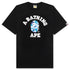 ABC Camo College Tee - Black/Blue