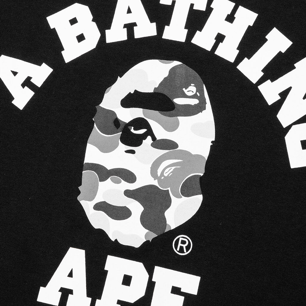 ABC Camo College Tee - Black/Grey