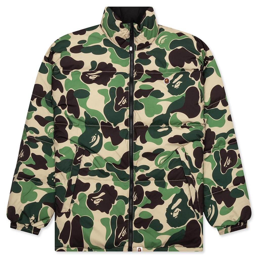 Abc Camo Reversible Down Jacket - Green