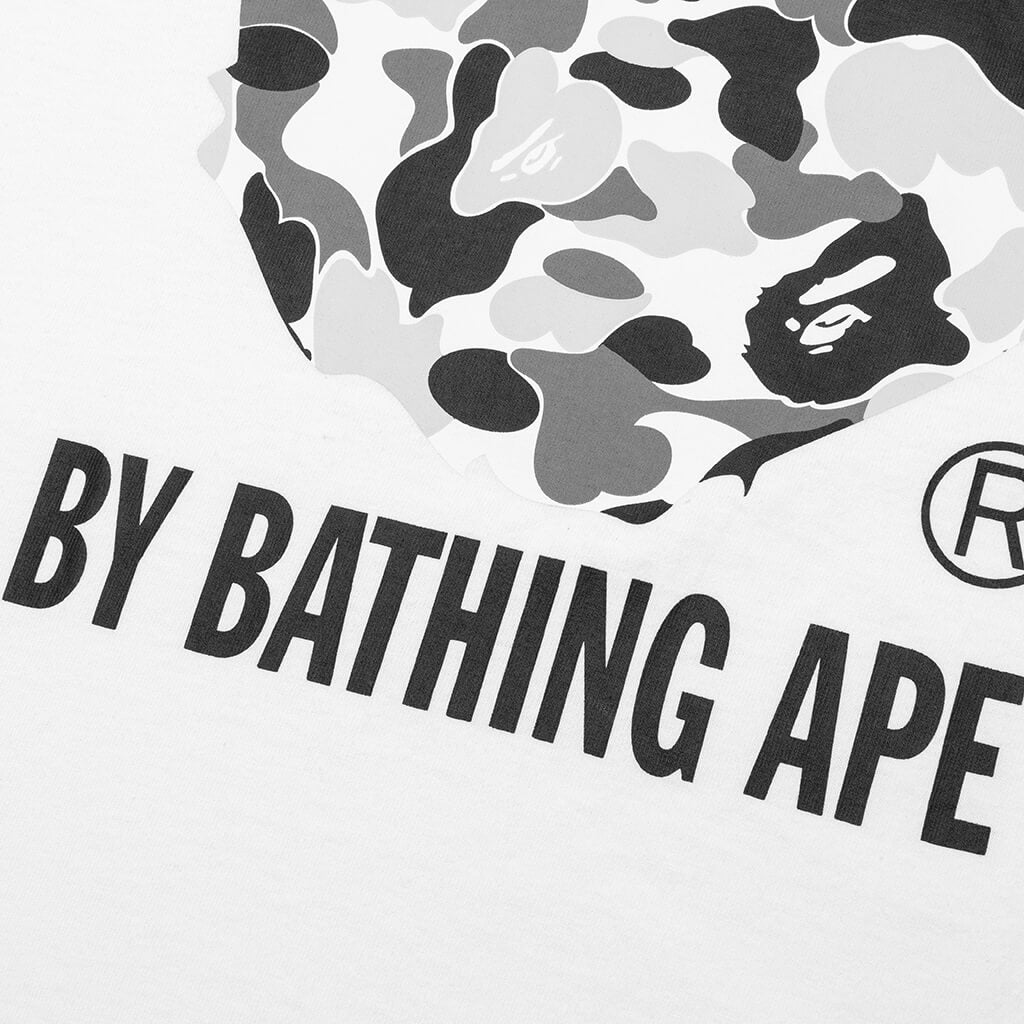 ABC Camo By Bathing Ape Tee - White/Grey