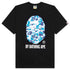 ABC Camo By Bathing Ape Tee - Black/Blue